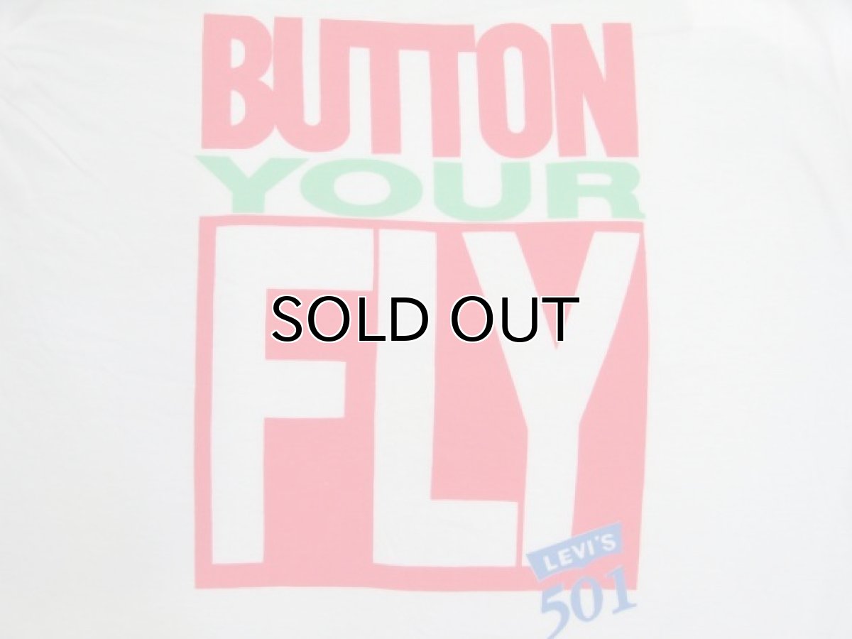 画像5: 1980's Screen Stars "Levi's 501" Print T-Shirts　Dead Stock　WHITE　size XL (表記 XL) (5)