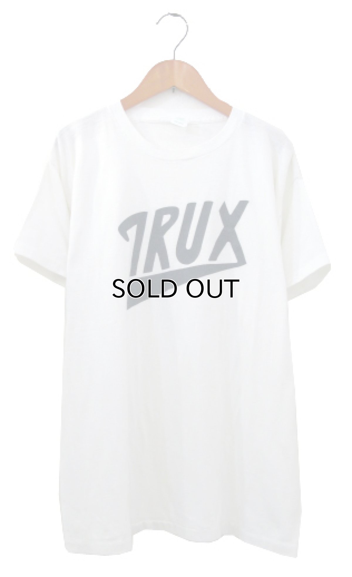 画像1: 1980's Sportswear "TRUX" Print T-Shirts -made in USA-　WHITE　size L (表記 XXL) (1)