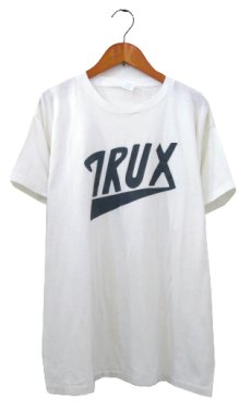 画像1: 1980's Sportswear "TRUX" Print T-Shirts -made in USA-　WHITE　size L (表記 XXL) (1)