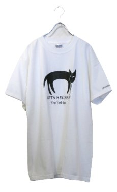 画像1: JUTTA NEUMANN Print T-Shirtsl　color : WHITE　size S / M / L / XL (1)