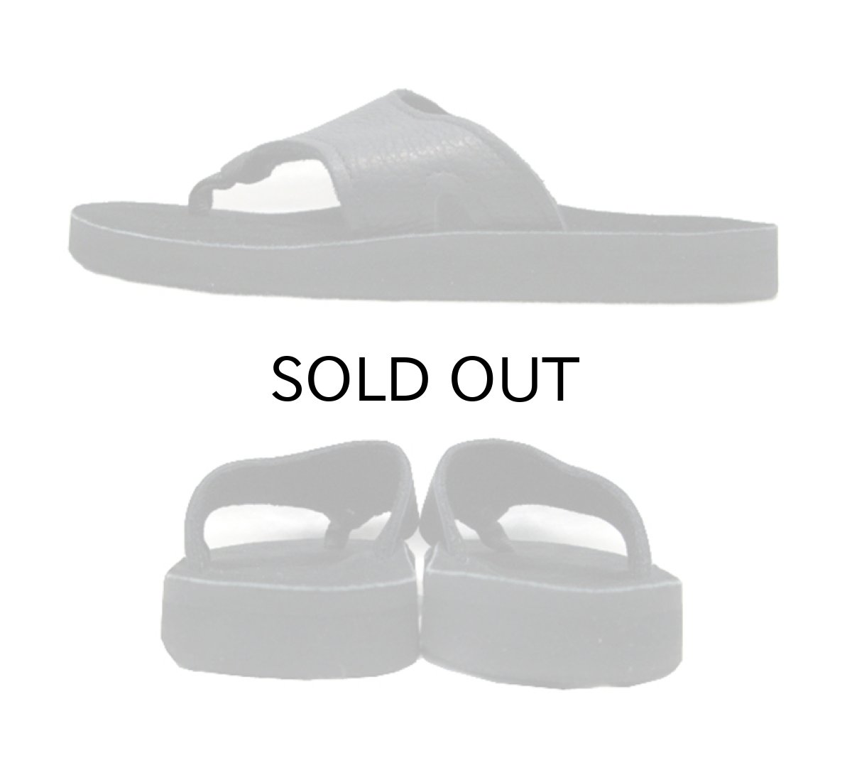 画像2: NEW "The SANDALMAN" Leather Sandal　hand made in U.S.A　BLACK　size 8 / 9 / 10 (2)