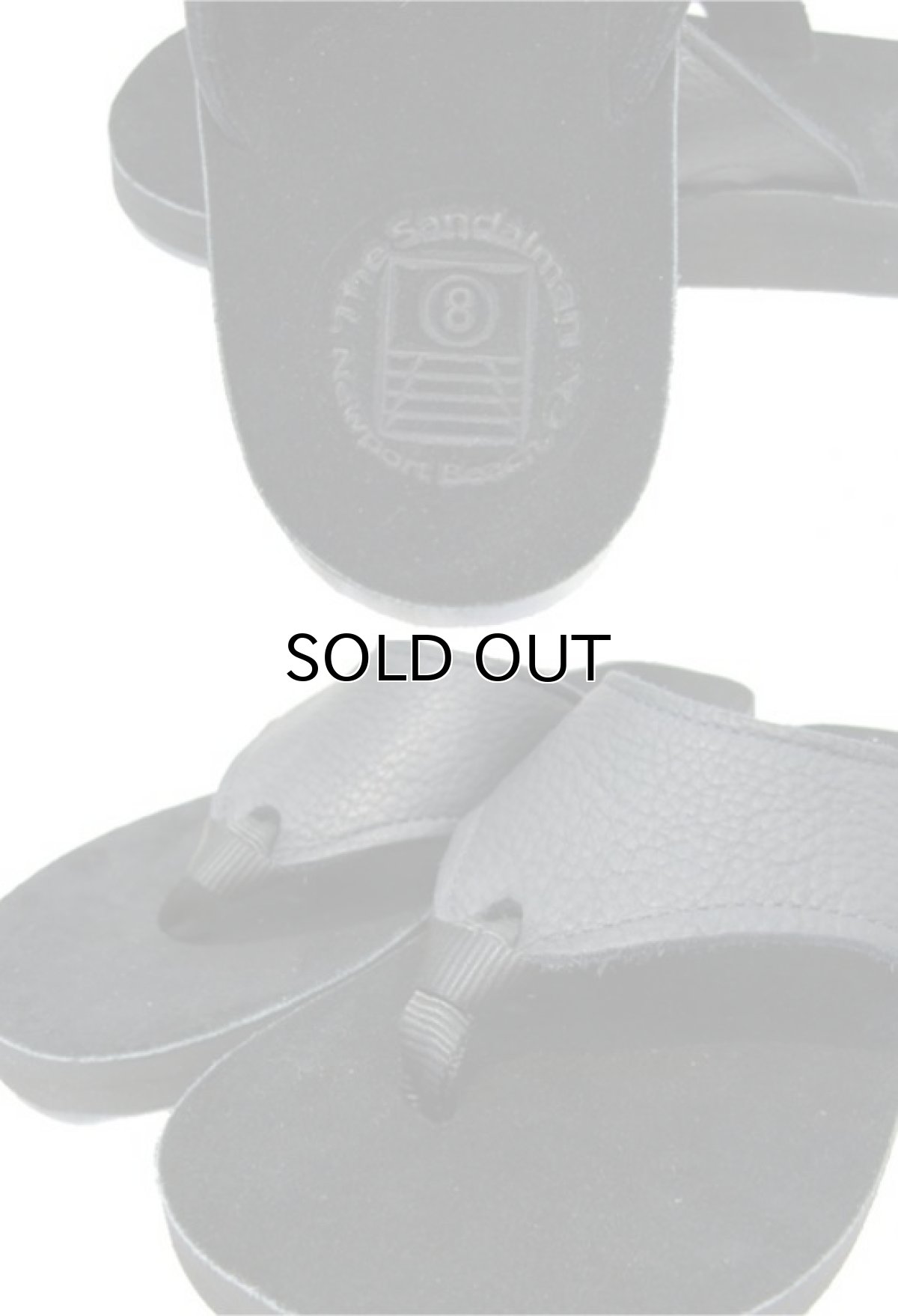 画像5: NEW "The SANDALMAN" Leather Sandal　hand made in U.S.A　BLACK　size 8 / 9 / 10 (5)