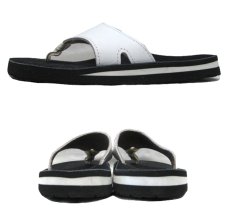 画像2: NEW "The SANDALMAN" Leather Sandal　hand made in U.S.A　WHITE　size 9 (2)