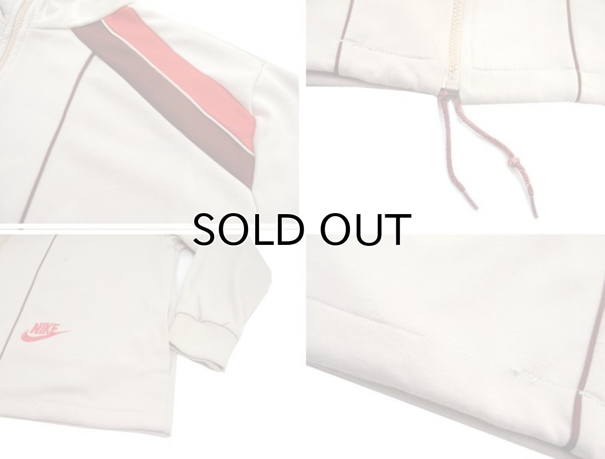 画像5: 1970's NIKE Jersey Jog Tops -made in TAIWAN- BEIGE size L (表記 L) (5)