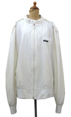 画像1: 1980's Members Only Zip Up Jacket　WHITE　size XL (表記 2XL) (1)