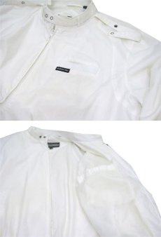 画像6: 1980's Members Only Zip Up Jacket　WHITE　size XL (表記 2XL) (6)