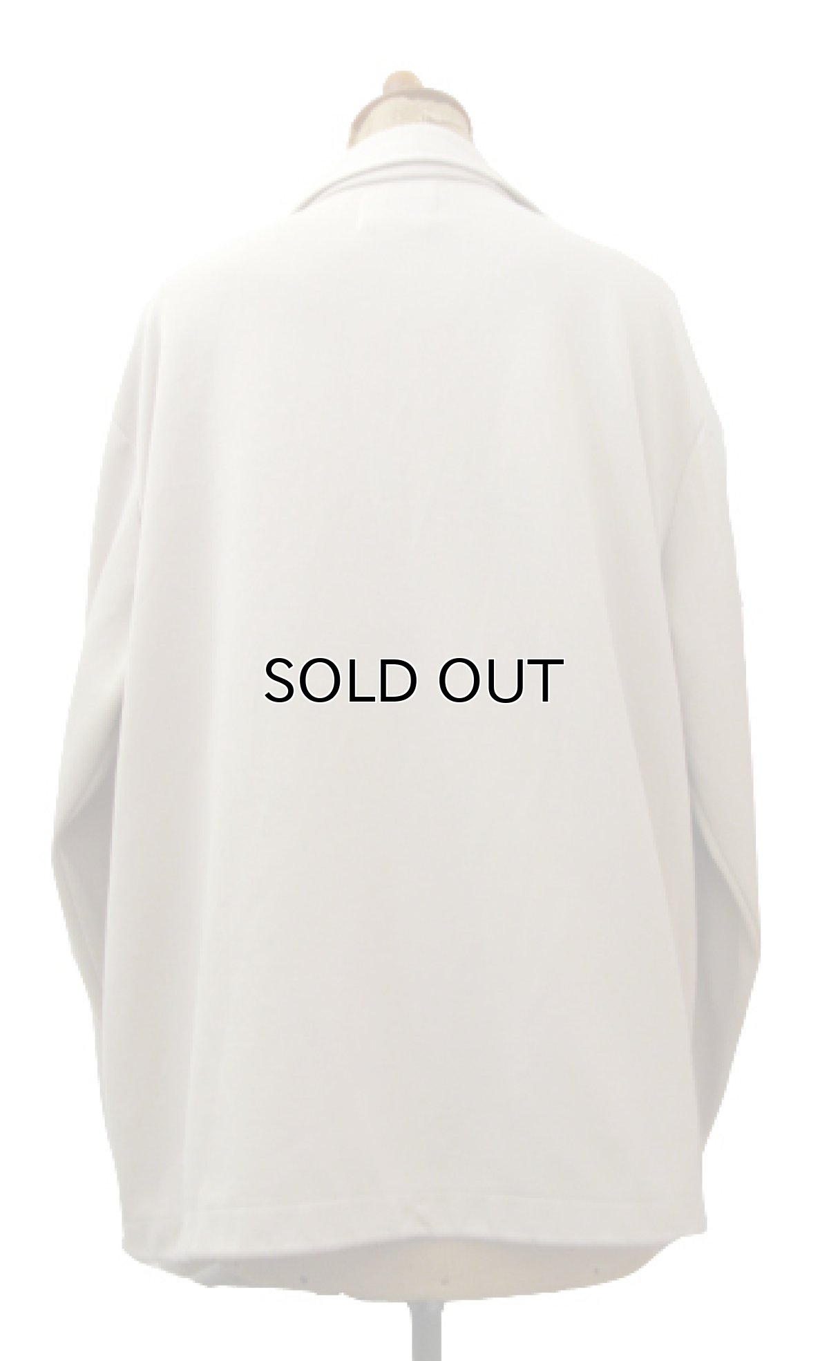 画像2: 1970's NIKE Jersey Jog Tops -made in TAIWAN- BEIGE size L (表記 L) (2)