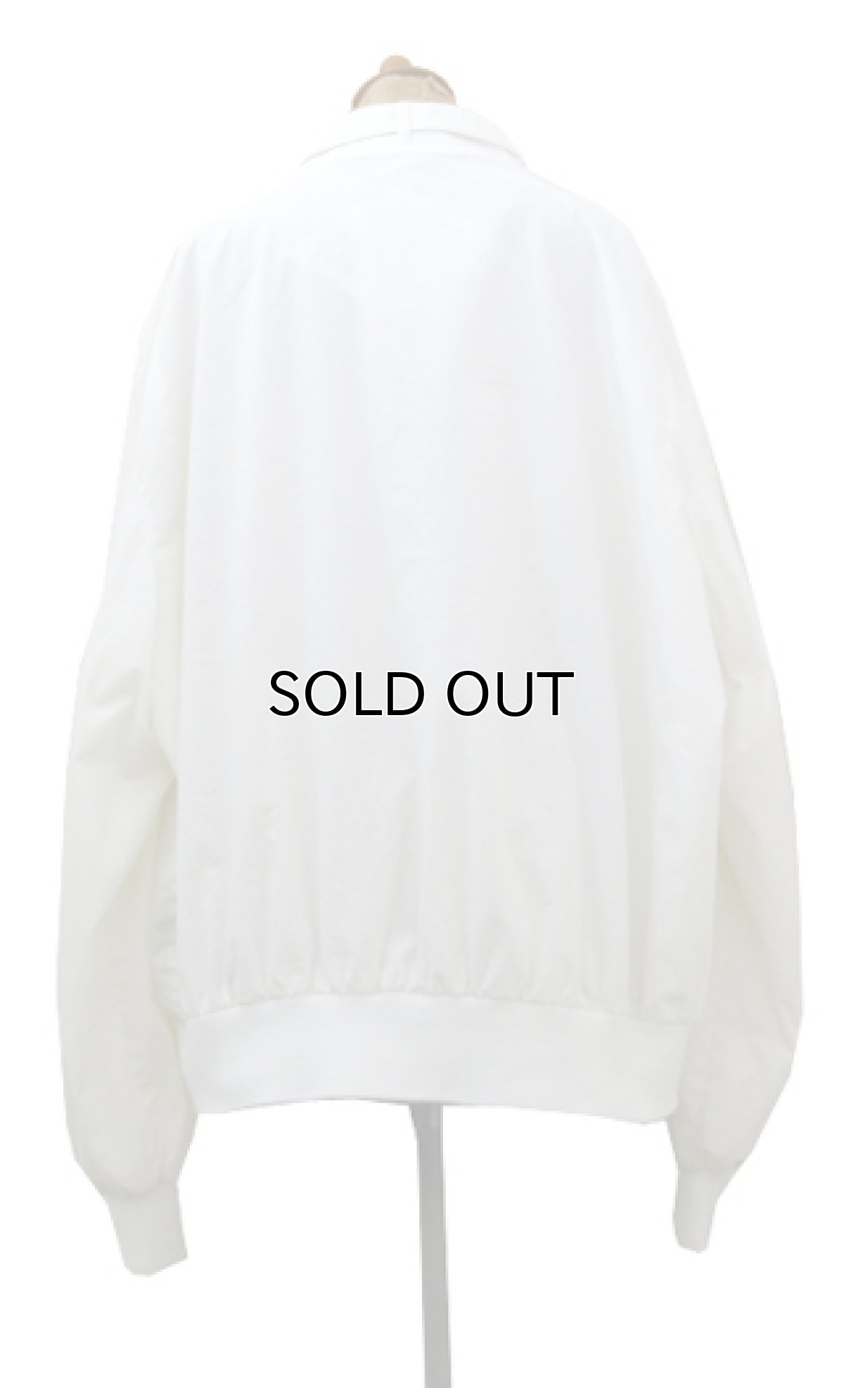 画像2: 1980's Members Only Zip Up Jacket WHITE size XL (表記 2XL) (2)