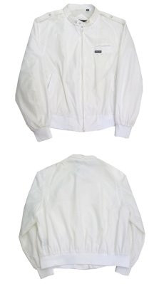 画像5: 1980's Members Only Zip Up Jacket　WHITE　size XL (表記 2XL) (5)