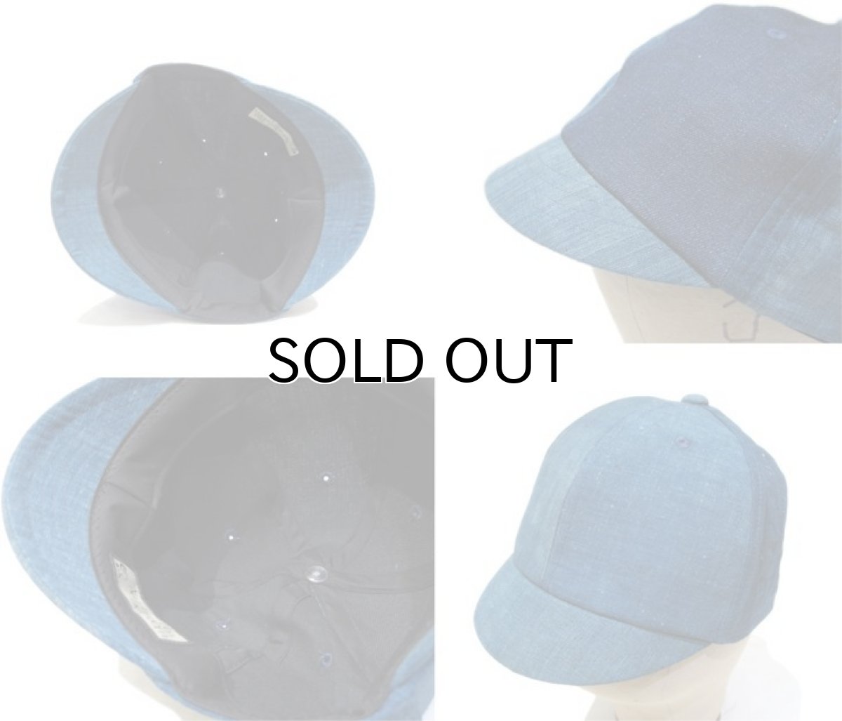 画像4: #C  Note and Pen "diverse Cap" Double Visor INDIGO (4)