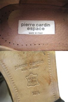 画像3: 1980's Pierre Cardin espace Strap Leather Shoes -made in ITALY-　Multi Brown　size 10.5C (28cm ~ 28.5cm) (3)