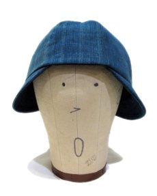 画像2: #A  Note and Pen "diverse Cap" Double Visor INDIGO (2)