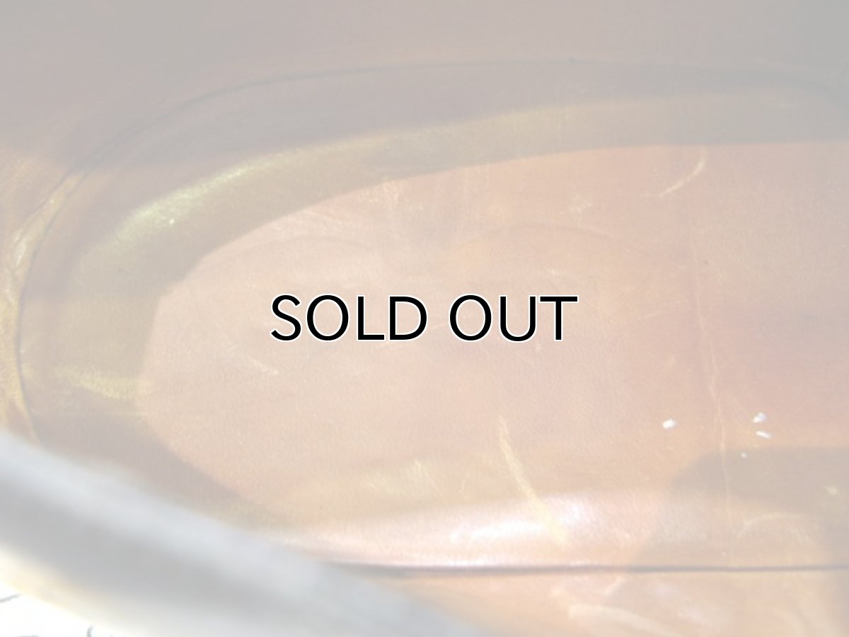 画像6: J.M.WESTON lot :598 Split Toe U-Tip Leather Shoes　BLACK　size 8.5C (26.5 cm) (6)