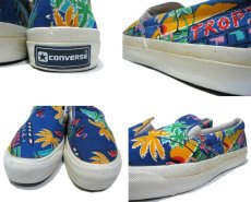 画像3: 1980's Converse "Skid Grip" Slip-on -made in KOREA-　Tropical Pattern　size 11.5 (29.5 cm) (3)