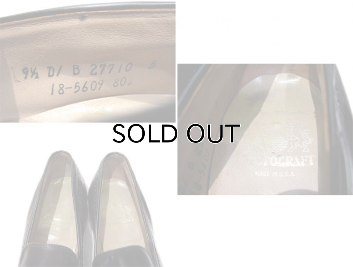 画像5: Johnston & Murphy "ARISTOCRAFT" Quilt Tassel Loafer -made in USA-　Cherry Red　size 9.5 (約27.5 cm) (5)