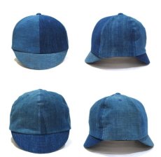 画像3: #B  Note and Pen "diverse Cap" Double Visor INDIGO (3)