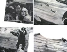 画像4: STANLEY DESANTIS "King Kong" Print T-Shirts　GREY　size M - L (表記 L) (4)