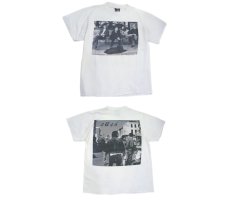 画像3: 1990's "KEVIN WESTENBERG" Photography T-Shirts "Bush"　WHITE　size M (表記 L) (3)