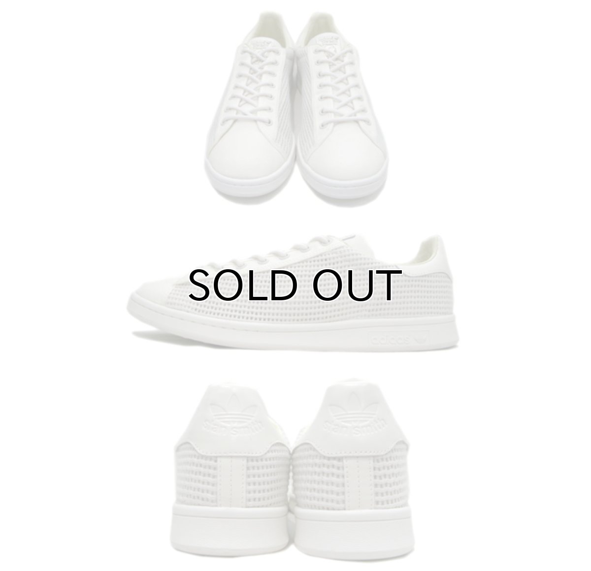 画像2: adidas "STAN SMITH" Mesh Design Sneaker NATURAL size 13 (31 cm) (2)