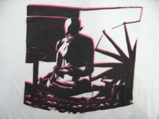 画像3: OLD Crew Neck Print T-Shirts "reading man"　WHITE　size L (表記 なし) (3)