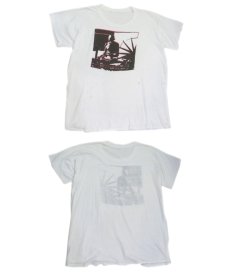 画像2: OLD Crew Neck Print T-Shirts "reading man"　WHITE　size L (表記 なし) (2)