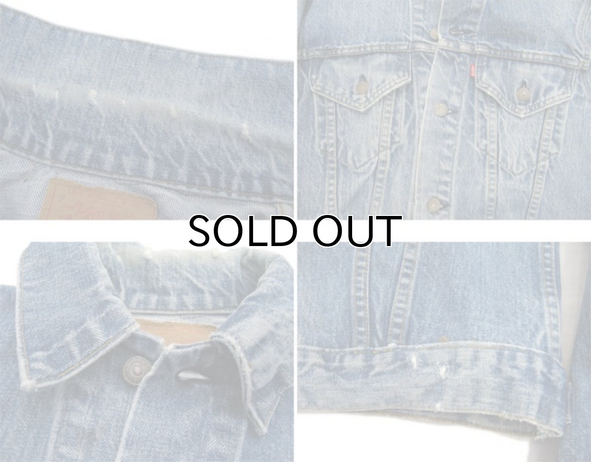 画像5: 1980's Levi's lot : 71205 - 0217 Denim Jacket　Blue Denim　size M (表記 38L) (5)