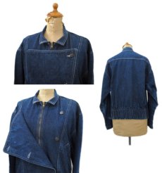 画像2: 1980's "Wrangler" Design Denim Jacket　Blue Denim　size S (表記 XS) (2)