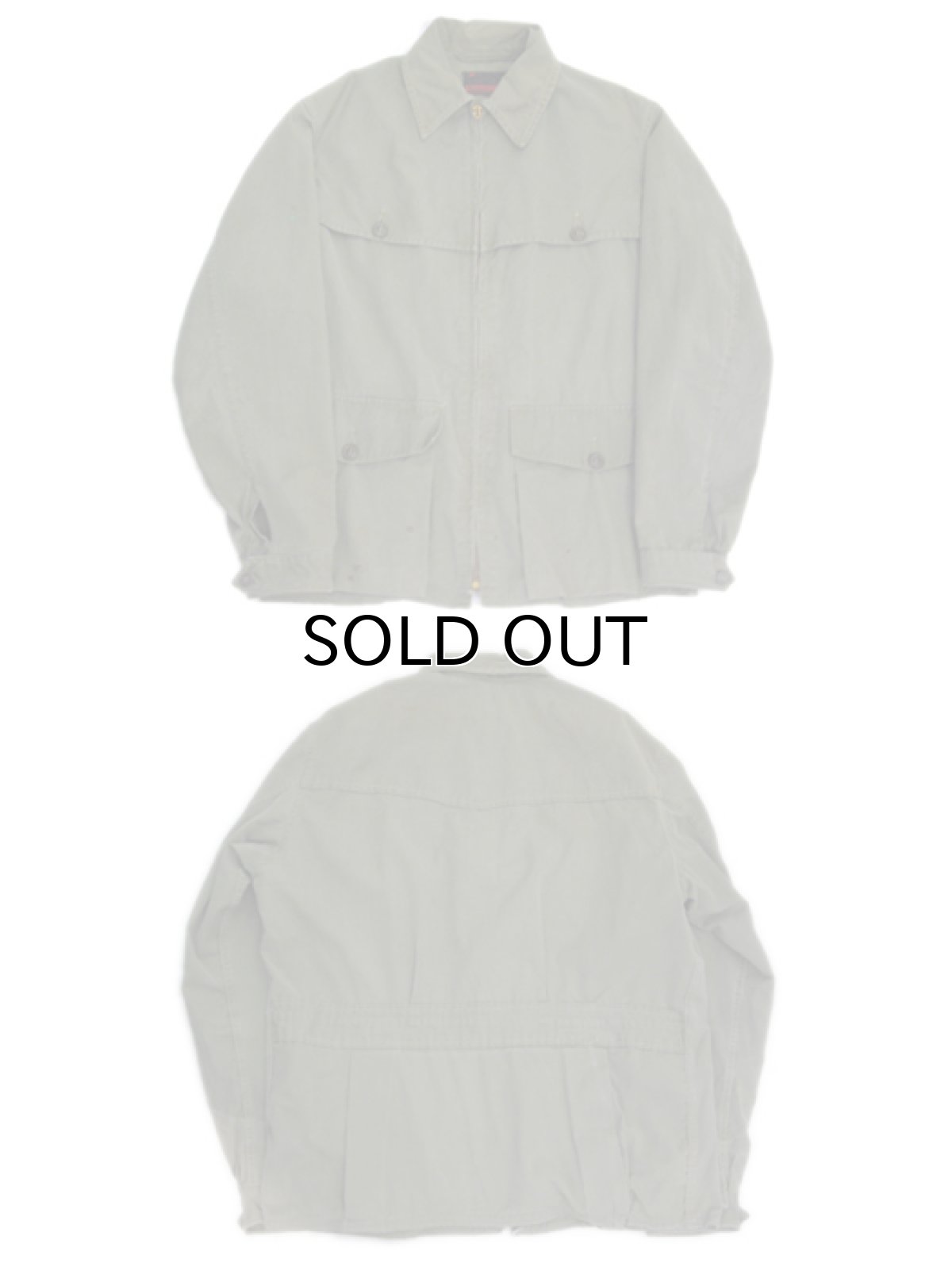 画像3: 1950's "Western Field" Double Mackinaw Zip Up Jacket OLIVE size M - L (表記 不明) (3)