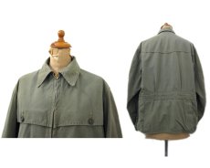画像2: 1950's "Western Field" Double Mackinaw Zip Up Jacket　OLIVE　size M - L (表記 不明) (2)