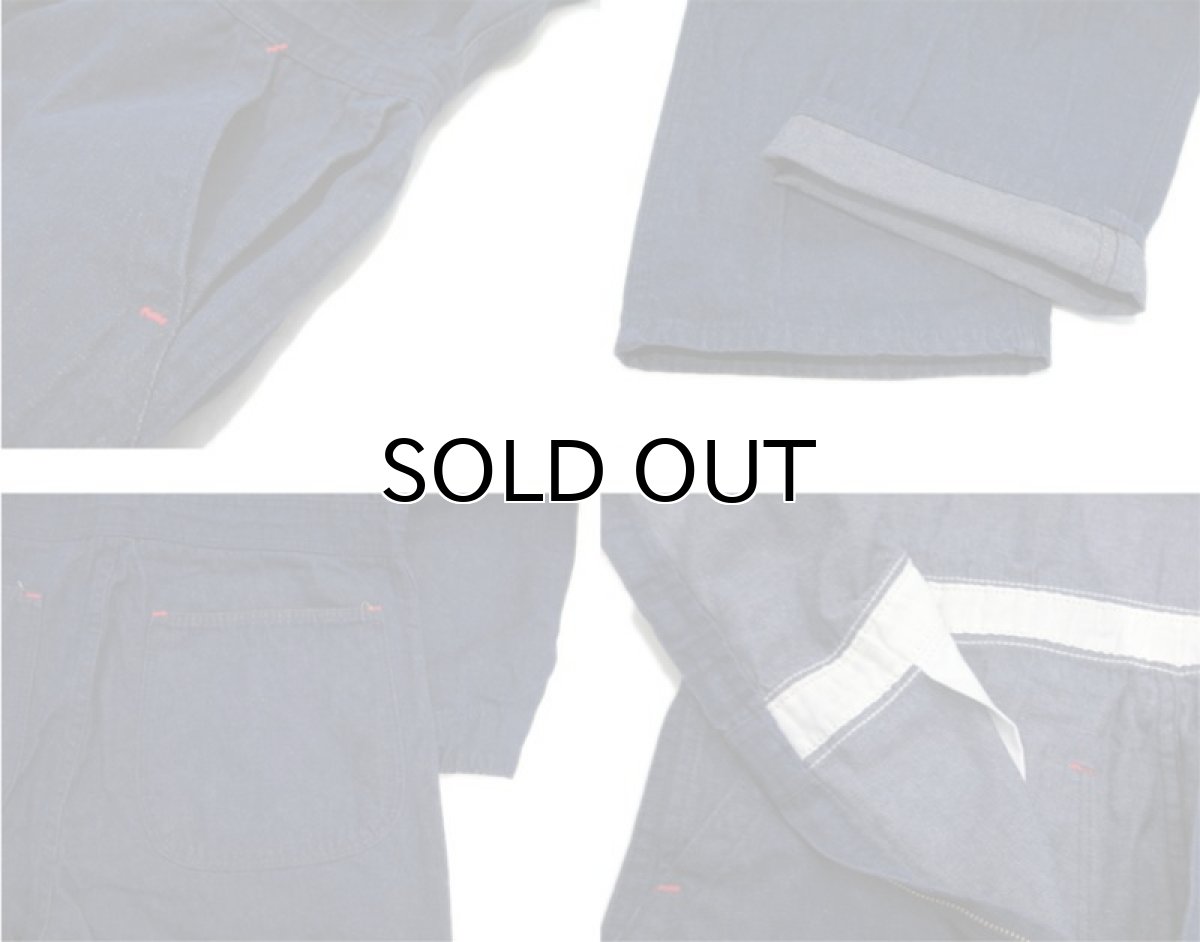 画像6: 1970's "Wrangler" Blue Denim All in One　Dead Stock one-washed　Blue Denim 　size 40R (6)