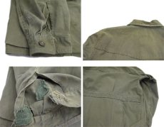 画像6: 1950's "Western Field" Double Mackinaw Zip Up Jacket　OLIVE　size M - L (表記 不明) (6)