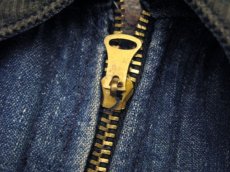 画像8: 1950-60's Unknown Zip Up Denim Jacket with Blanket　Indigo Blue　size S (表記 不明) (8)