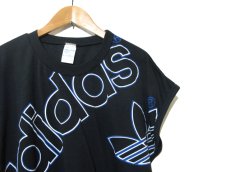 画像3: ~1980's adidas Sleeveless Print T-Shirts -made in FRANCE-　BLACK　size M (表記 不明) (3)