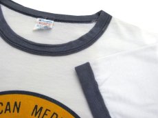 画像6: 1980's Champion Ringer T-Shirts "American Medical Joggers Association"　WHITE　size L (表記 XL) (6)