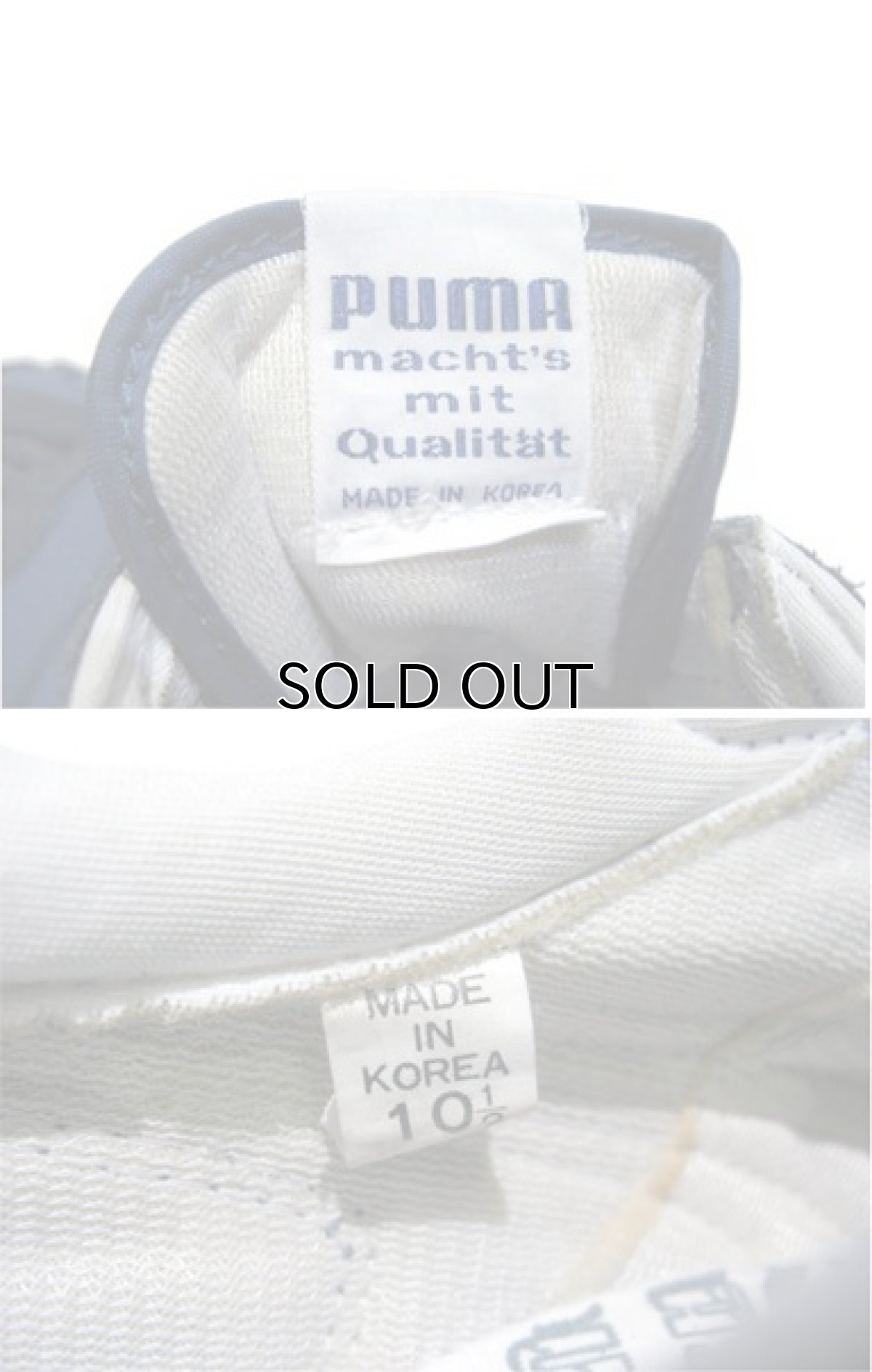 画像6: 1980's PUMA "CYCLONE LE" Nylon Sneakers -made in KOREA-　Dead Stock　NAVY　size 10.5 (28.5 cm) (6)