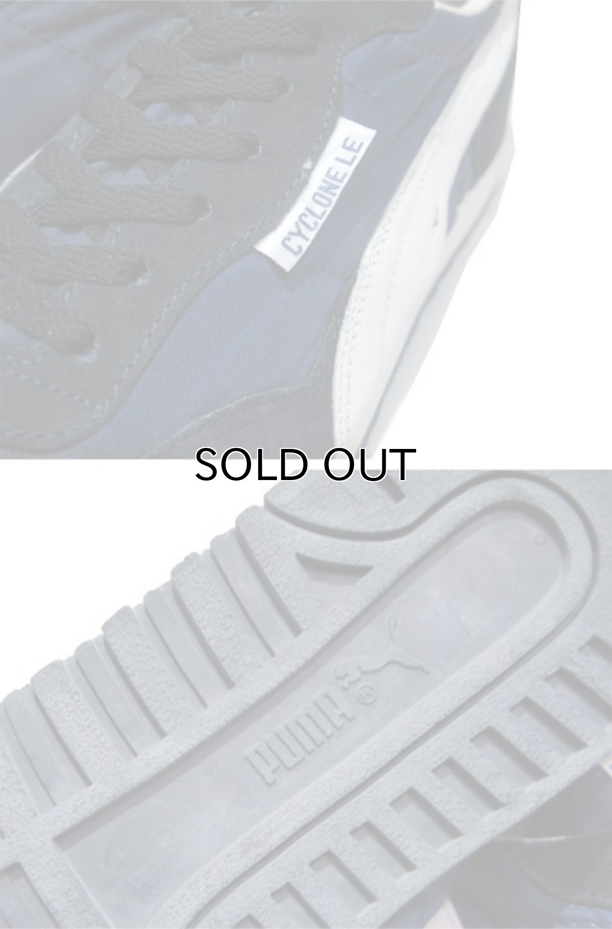 画像5: 1980's PUMA "CYCLONE LE" Nylon Sneakers -made in KOREA-　Dead Stock　NAVY　size 10.5 (28.5 cm) (5)