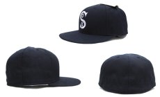 画像2: 1990's American Needle Baseball Cap "White Sox"　Dead Stock　Navy / White　size 7 1/4 (2)