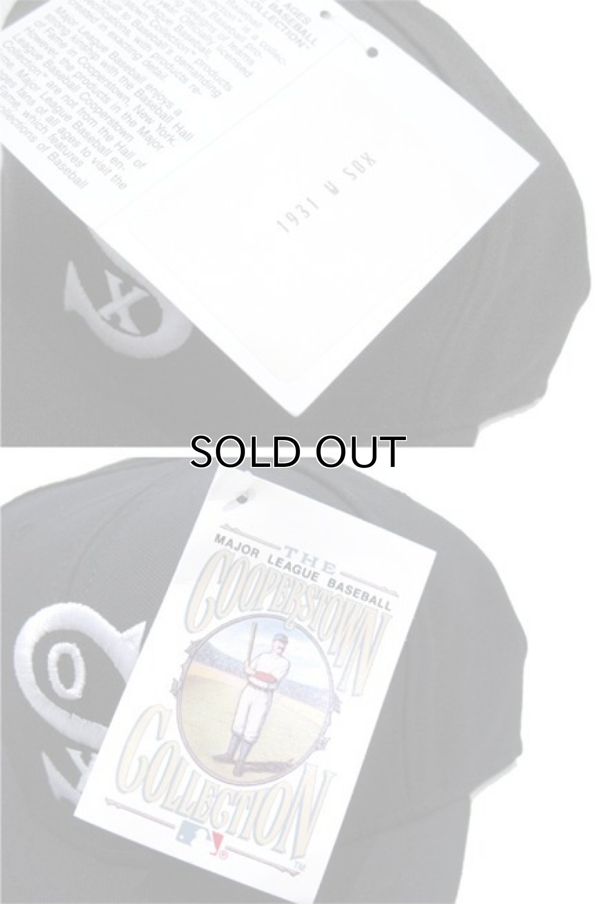 画像4: 1990's American Needle Baseball Cap "White Sox" Dead Stock Navy / White size 7 1/4 (4)