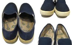 画像3: 1980's "Sand & Sun" Slip-on　NAVY　size 11 (29 cm) (3)