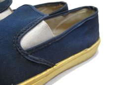 画像5: 1980's "Sand & Sun" Slip-on　NAVY　size 11 (29 cm) (5)