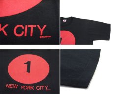 画像5: 1990's Fruit of the Room "New York City" Print T-Shirts　BLACK 　size XL (表記 XL) (5)