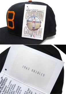 画像4: 1990's American Needle Baseball Cap "Baltimore Orioles　Dead Stock　Black / Orange　size 7 1/4 (4)