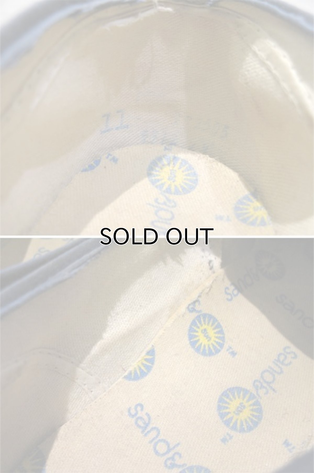 画像6: 1980's "Sand & Sun" Slip-on NAVY size 11 (29 cm) (6)