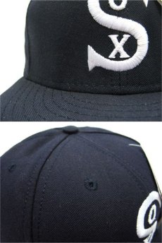 画像5: 1990's American Needle Baseball Cap "White Sox"　Dead Stock　Navy / White　size 7 1/4 (5)