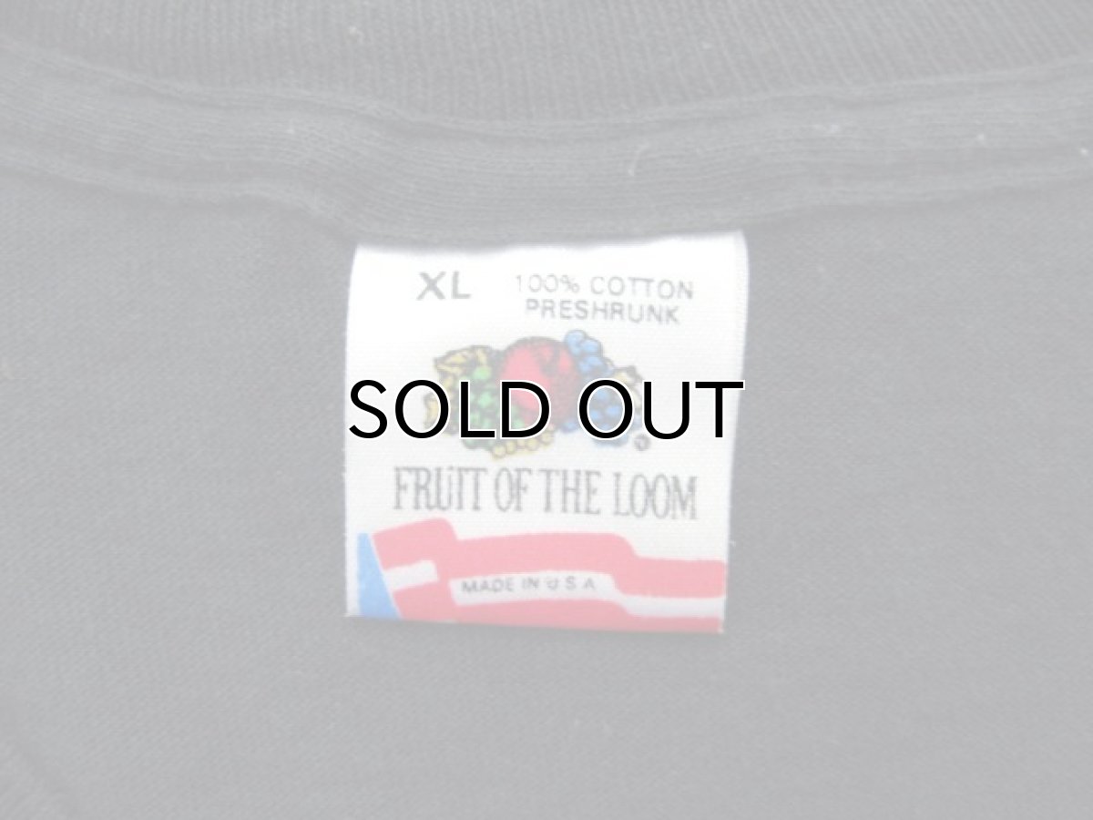 画像4: 1990's Fruit of the Room "New York City" Print T-Shirts BLACK  size XL (表記 XL) (4)