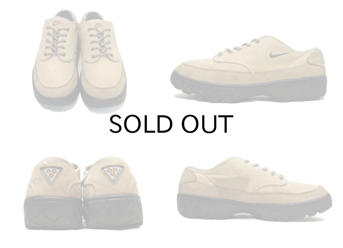 画像2: 1990's NIKE ACG Canvas Trekking Sneaker BEIGE size 10.5 (28.5 cm) (2)