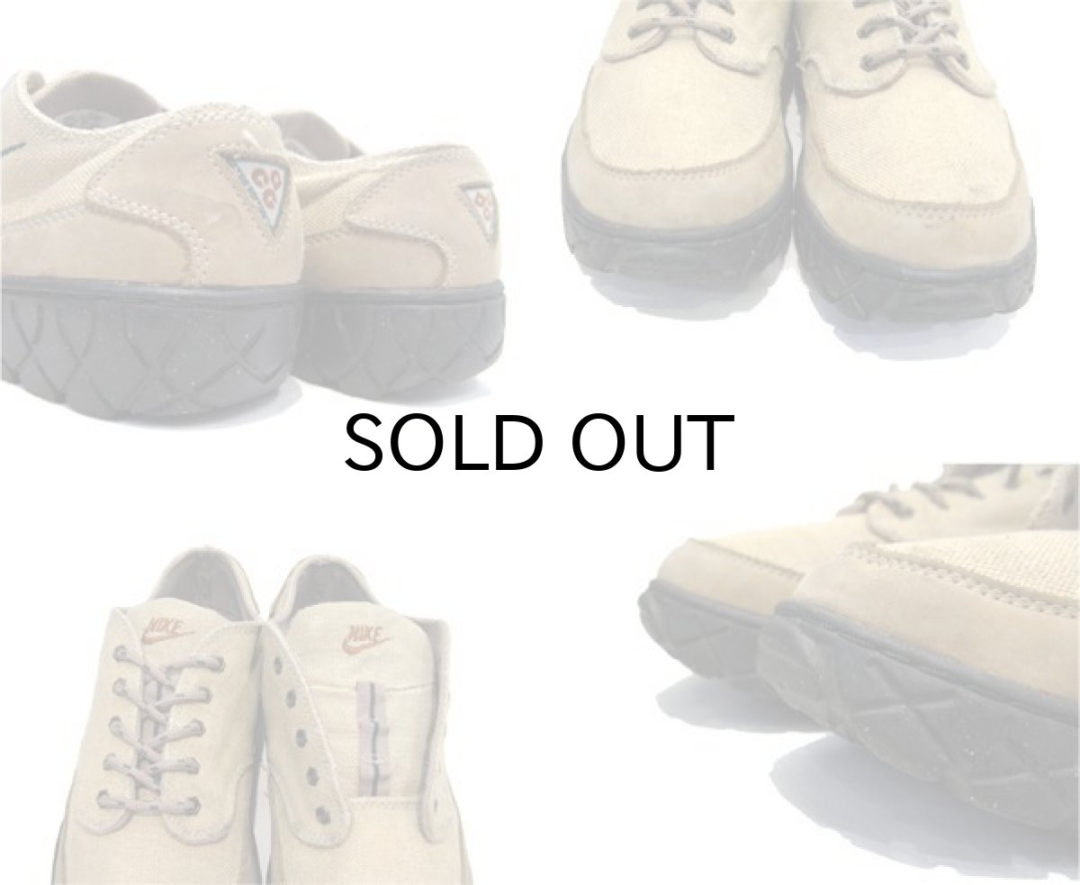 画像4: 1990's NIKE ACG Canvas Trekking Sneaker BEIGE size 10.5 (28.5 cm) (4)