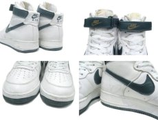 画像3: 1990's NIKE "AIR FORCE 1" Hi-Cut Sneaker　White / Green　size 10 (28 cm) (3)