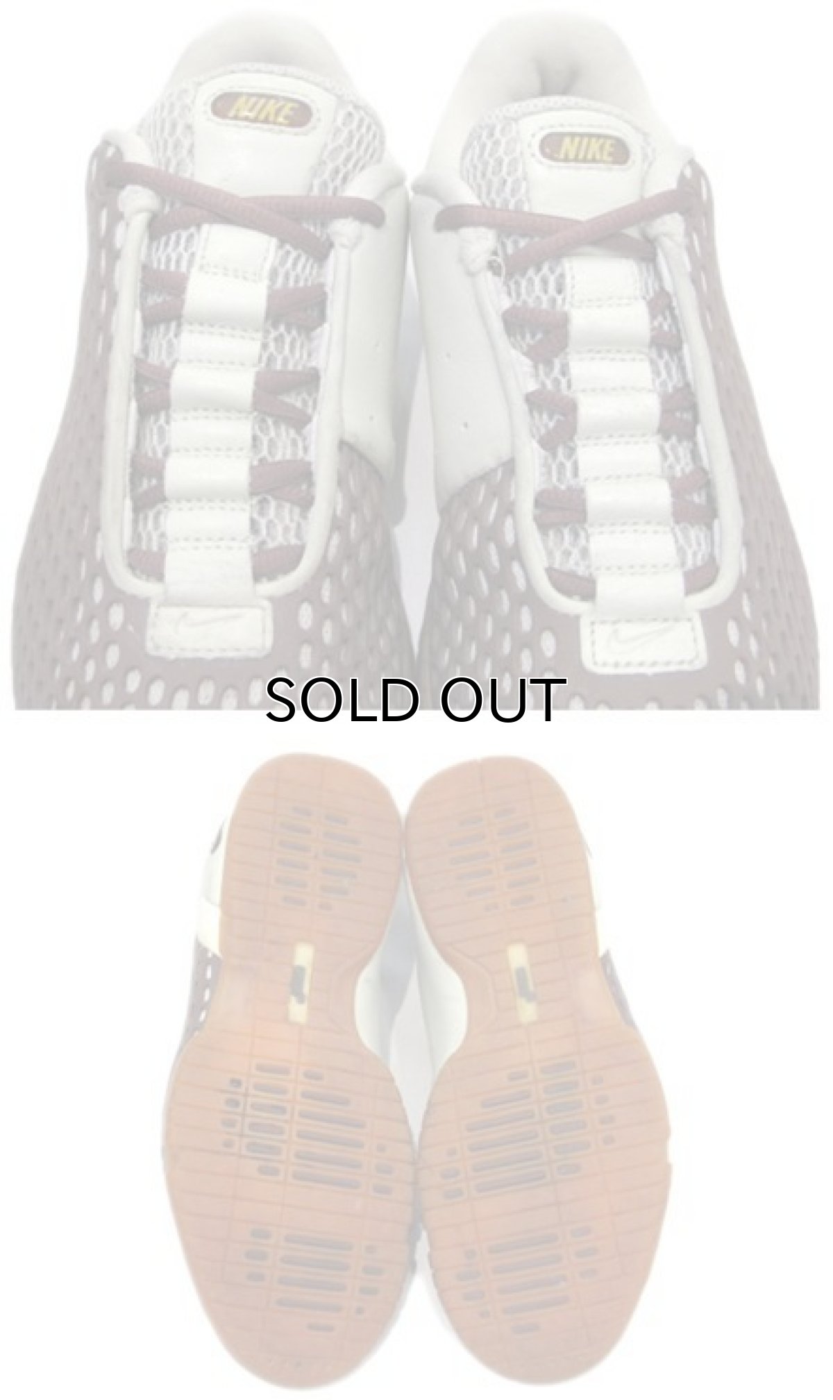 画像5: NIKE Design Sneaker "ZOOM AIR" Brown / off White size 9 (27 cm) (5)