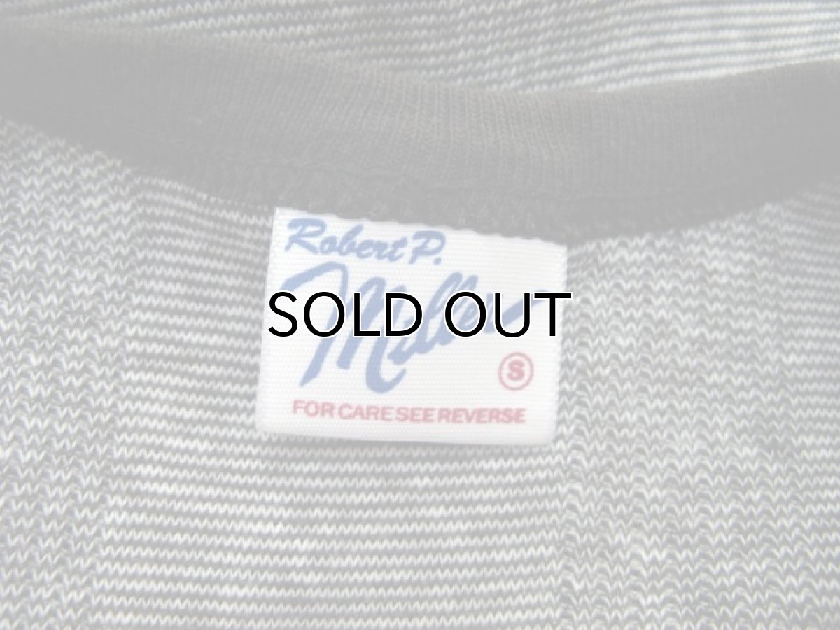 画像3: NEW "Miller" Pannel Rib Border Tank Top　Black / White　size S (3)